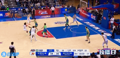 内线进攻犀利!胡金秋13中11砍下25分&抢到5个前场板 正负值+13